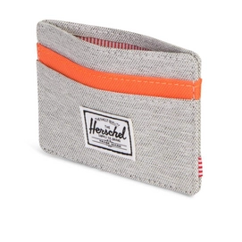 Portemonnee Herschel Supply Co. Charlie Light Grey Vermillion Orange