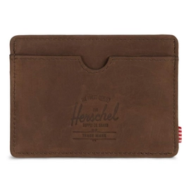 Portemonnee Herschel Supply Co. Charlie Leather Brown