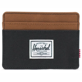 Portemonnee Herschel Supply Co. Charlie Black/Saddle Brown