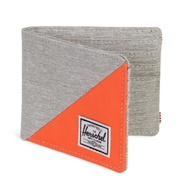 Portemonnee Herschel Supply Co. Roy Light Grey Vermillion Orange