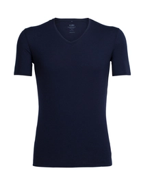 Funktionsunterhemd Icebreaker Anatomica SS V Midnight Navy Herren