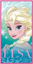 Strandlaken Disney Frozen Elsa Blue