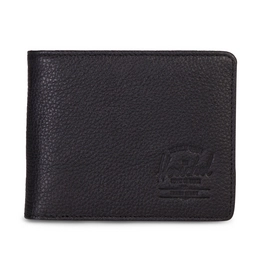 Wallet Herschel Supply Co. Hank Leather Black Pebbled