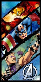 Strandlaken Marvel Avengers Arrow