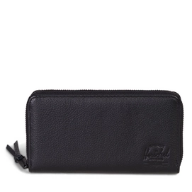 Portemonnee Herschel Supply Co. Thomas Leather Black Pebbled