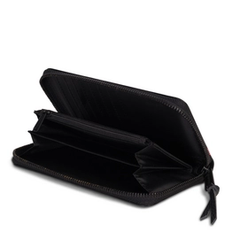 Portemonnee Herschel Supply Co. Thomas Leather Black Pebbled