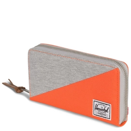 Portemonnee Herschel Supply Co. Thomas Light Grey Vermillion Orange