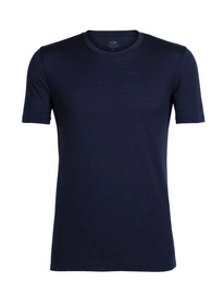 T-Shirt Icebreaker Mens Tech Lite SS Crewe Midnight Navy