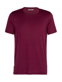 T-Shirt Icebreaker Men Tech Lite SS Crewe Brazilwood