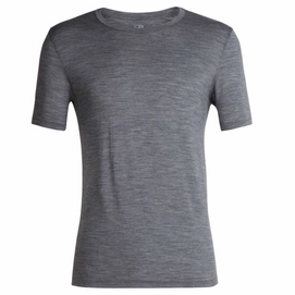 T-Shirt Icebreaker Men Tech Lite S/S Crewe Gritstone Heather 2020