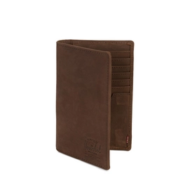 Portemonnee Herschel Supply Co. Search Leather Brown