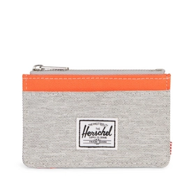 Portemonnee Herschel Supply Co. Oscar Light Grey Vermillion Orange