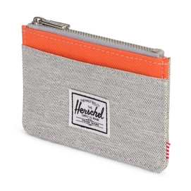 Portemonnee Herschel Supply Co. Oscar Light Grey Vermillion Orange