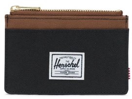 Portemonnee Herschel Supply Co. Oscar Black/Saddle Brown