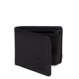 Portemonnee Herschel Supply Co. Roy Coin XL Leather Black Pebbled