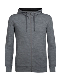 Jacke Icebreaker Shifter LS Zip Hood Gritstone Heather Herren