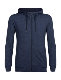 Jacke Icebreaker Shifter LS Zip Hood Fathom Heather Herren