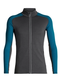Fleecejacke Icebreaker Quantum LS Zip Monsoon Alpine Herren
