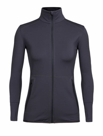 Fleecejacke Icebreaker Comet LS Zip Monsoon Damen
