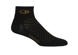 Laufsocken Icebreaker Run + Ultralight Mini Black Herren