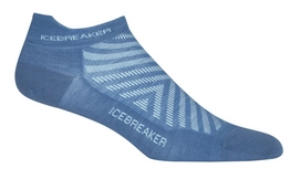 Chaussettes Icebreaker Women Run+ Ultralight Micro Azul Haze