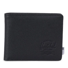 Portemonnee Herschel Supply Co. Tile Roy Leather Black Pebbled