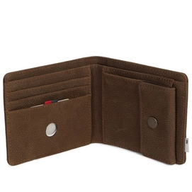 Portemonnee Herschel Supply Co. Tile Roy Coin XL Leather Brown Pebbled