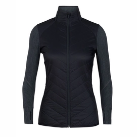 Gilet Icebreaker Women Descender Hybrid Black Jet Heather