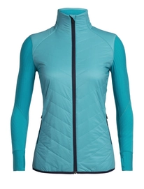Gilet Icebreaker Women Descender Hybrid Arctic Teal