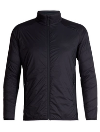 Jacke Icebreaker Hyperia Lite Hybrid Charred Black Herren