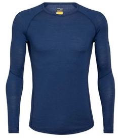 Longsleeve Icebreaker 150 Zone LS Crewe Estate Blue Herren