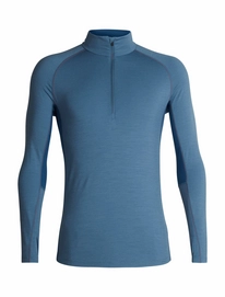 Funktionsunterhemd Icebreaker 200 Zone LS Half Zip Granite Blue Prussian Blue Herren