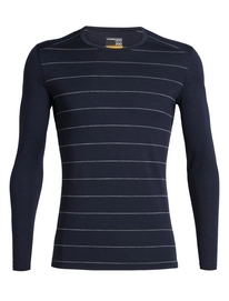 Longsleeve Icebreaker Men 200 Oasis LS Crewe Midnight Navy