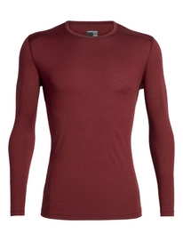 Longsleeve Icebreaker Men 200 Oasis LS Crewe Cabernet