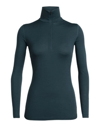 Longsleeve Icebreaker Women 200 Oasis LS Half Zip Nightfall