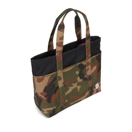 Draagtas Herschel Supply Co. Terrace Woodland Camo Black