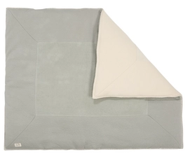 Boxkleed Koeka Runa Leaf Warm White (95 x 75 cm)