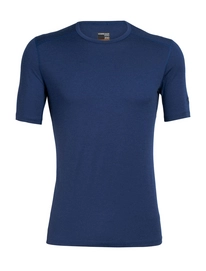 Ondershirt Icebreaker Men 200 Oasis SS Crewe Estate Blue