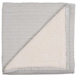 Plaid Koeka Vermont Silver Grey Off White