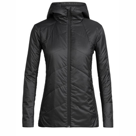Jacke Icebreaker Helix Hooded Black Damen