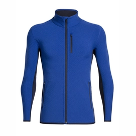 Fleecejacke Icebreaker Descender LS Zip Surf Midnight Navy Herren