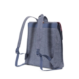 Rugzak Herschel Supply Co. City Mid-Volume Dark Chambray Tan