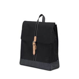 Rugzak Herschel Supply Co. Offset City Mid-Volume Black Black Denim