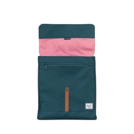 Rugzak Herschel Supply Co. City Mid-Volume Deep Teal Tan