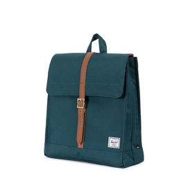 Rugzak Herschel Supply Co. City Mid-Volume Deep Teal Tan