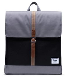 Rugzak Herschel Supply Co. City Mid-Volume Black Grey Pine Bark Tan