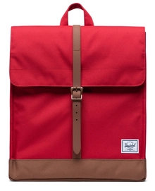 Rugzak Herschel Supply Co. City Mid-Volume Red Saddle Brown
