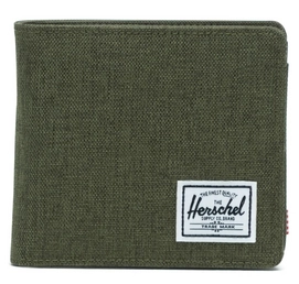 Portemonnee Herschel Supply Co. Hans Coin XL Olive Night Crosshatch/Olive Night