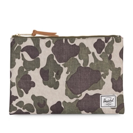 Clutch Herschel Supply Co. Network Large Frog Camo