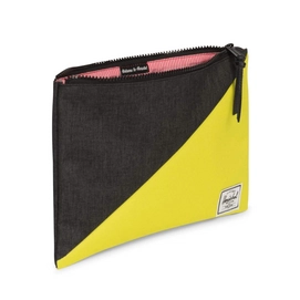 Clutch Herschel Supply Co. Network Large Black Evening Primrose